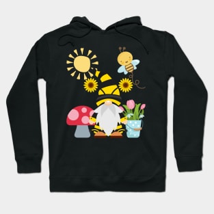 Gnome in Bloom: A Celebration of Spring Hoodie